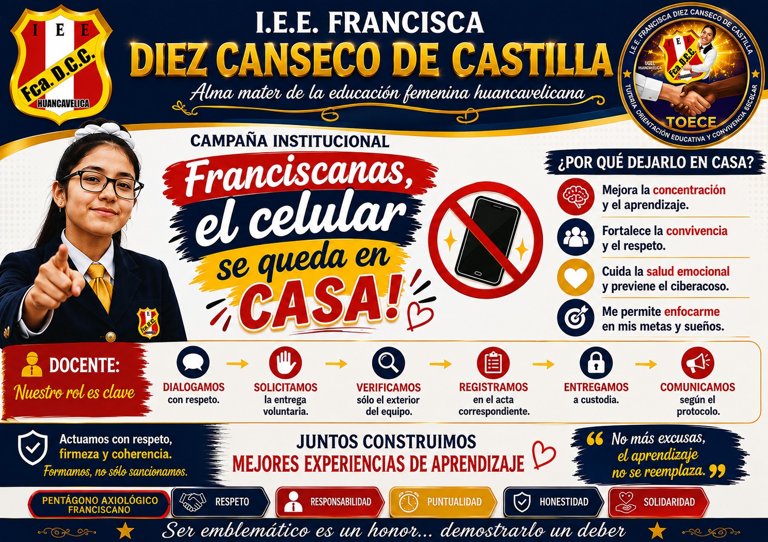 GRAN CAMPAÑA - EL CELULAR SE QUEDA EN CASA